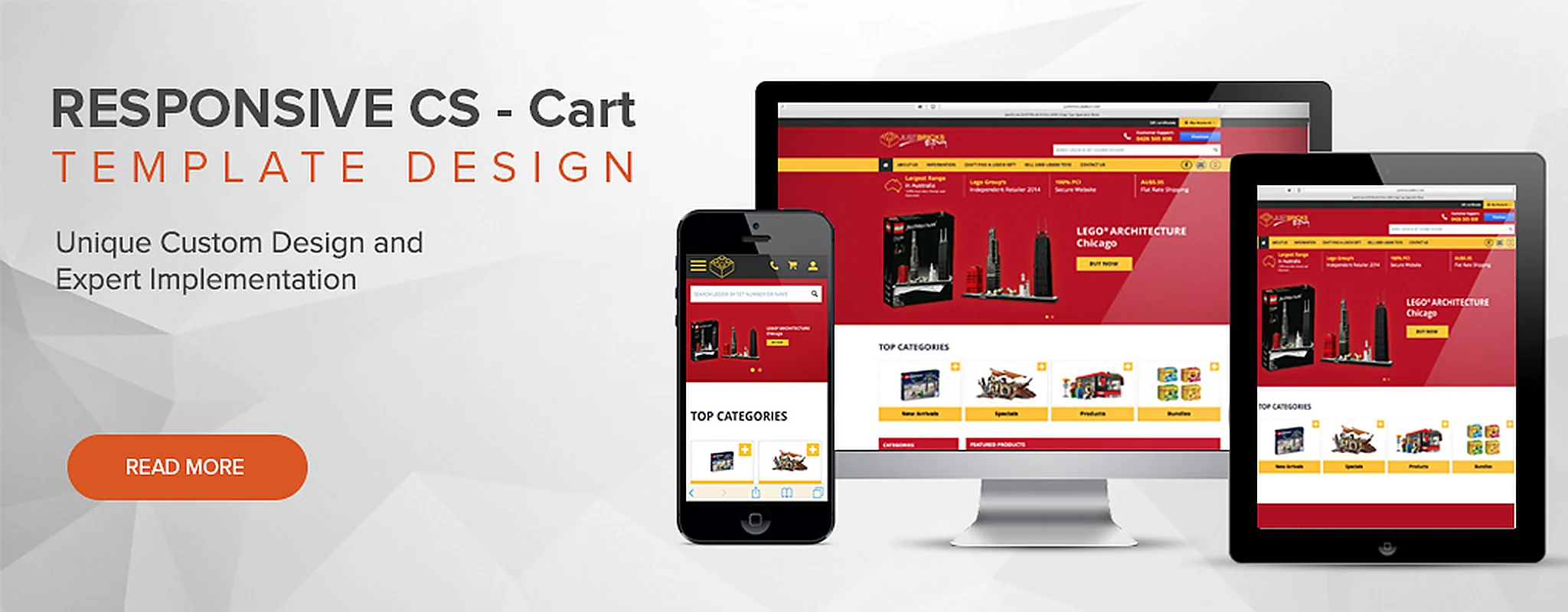 Custom responsive CS-Cart themes built for conversion